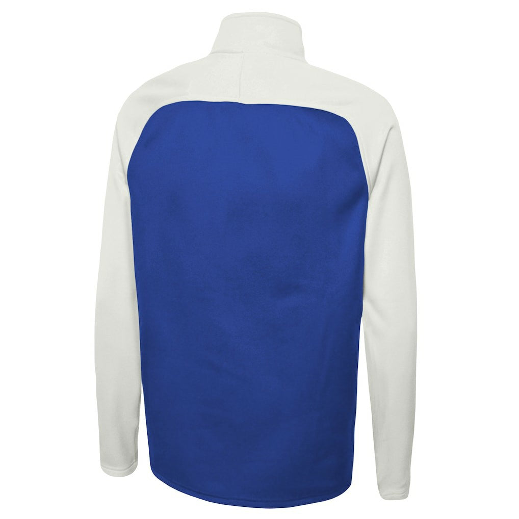 Los Angeles Rams New Era Combine Authentic O-Line Raglan Half-Zip Jacket - Royal for sale