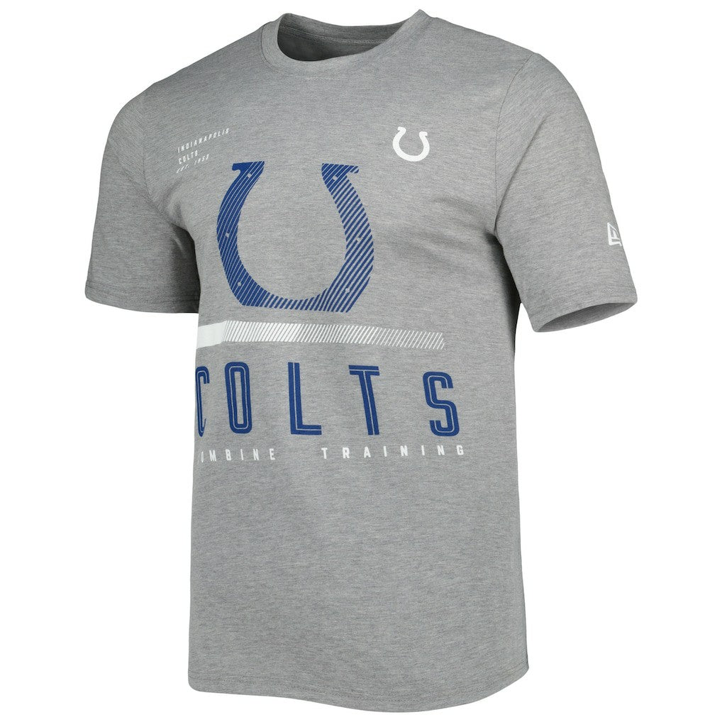 Indianapolis Colts New Era Combine Authentic Red Zone T-Shirt - Heathered Gray cheap