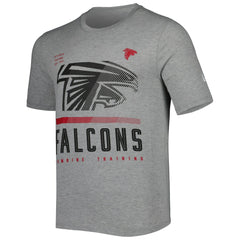 Atlanta Falcons New Era Combine Authentic Red Zone T-Shirt - Heathered Gray sale