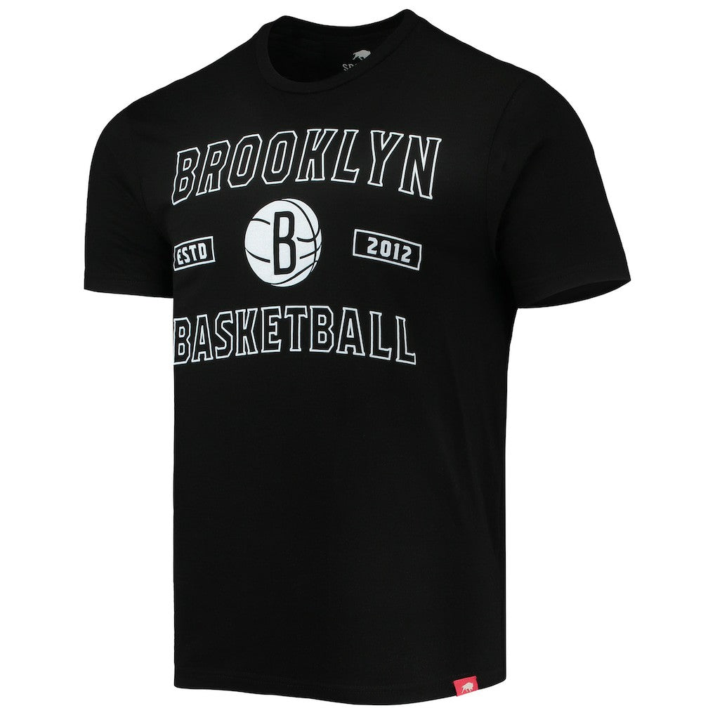 Brooklyn Nets Sportiqe Tri-Blend T-Shirt - Black outlet