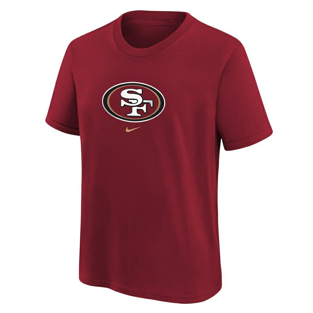 San Francisco 49ers Youth Logo T-Shirt - Scarlet | Nike cheap