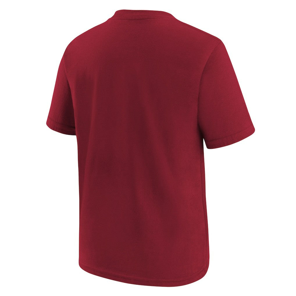San Francisco 49ers Youth Logo T-Shirt - Scarlet | Nike cheap