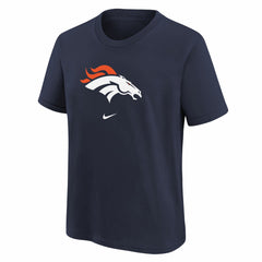 Denver Broncos Youth Logo T-Shirt - Navy | Nike for sale