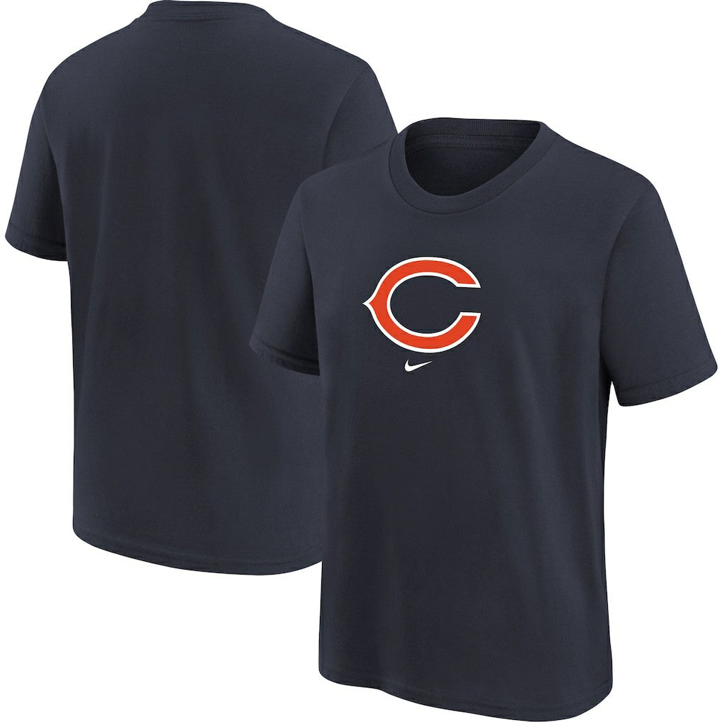 Chicago Bears Youth Logo T-Shirt - Navy | Nike discount