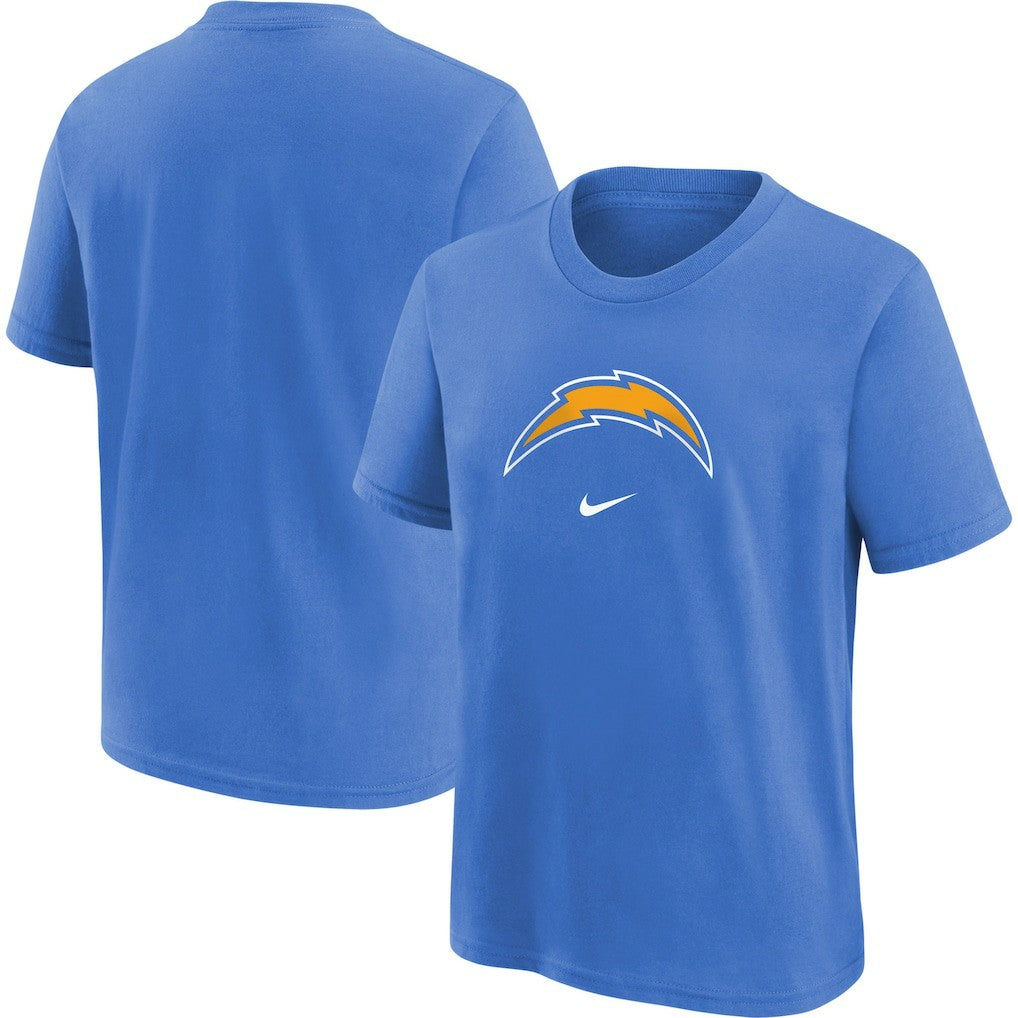 Los Angeles Chargers Youth Logo T-Shirt - Powder Blue | Nike outlet