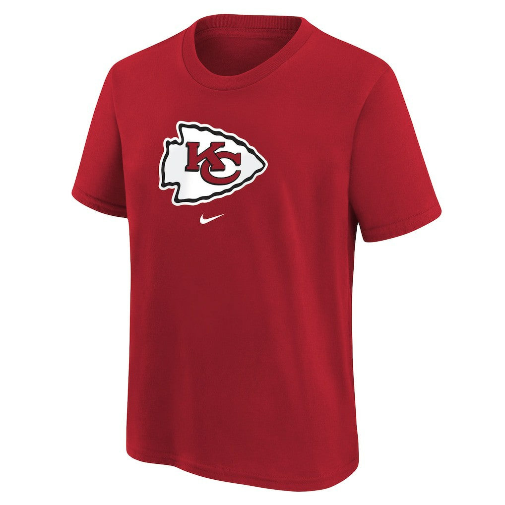 Kansas City Chiefs Youth Logo T-Shirt - Red | Nike for sale