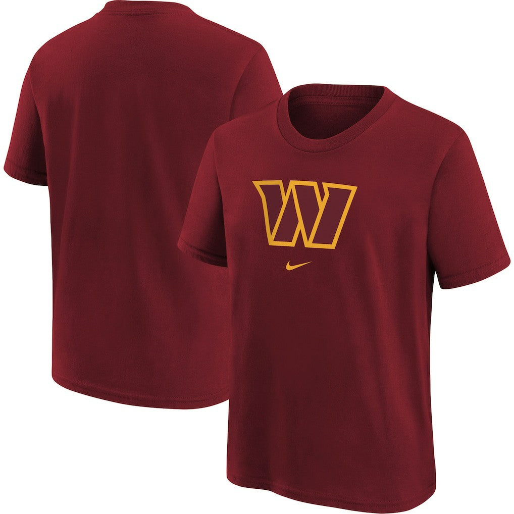Washington Commanders Youth Logo T-Shirt - Burgundy | Nike for sale