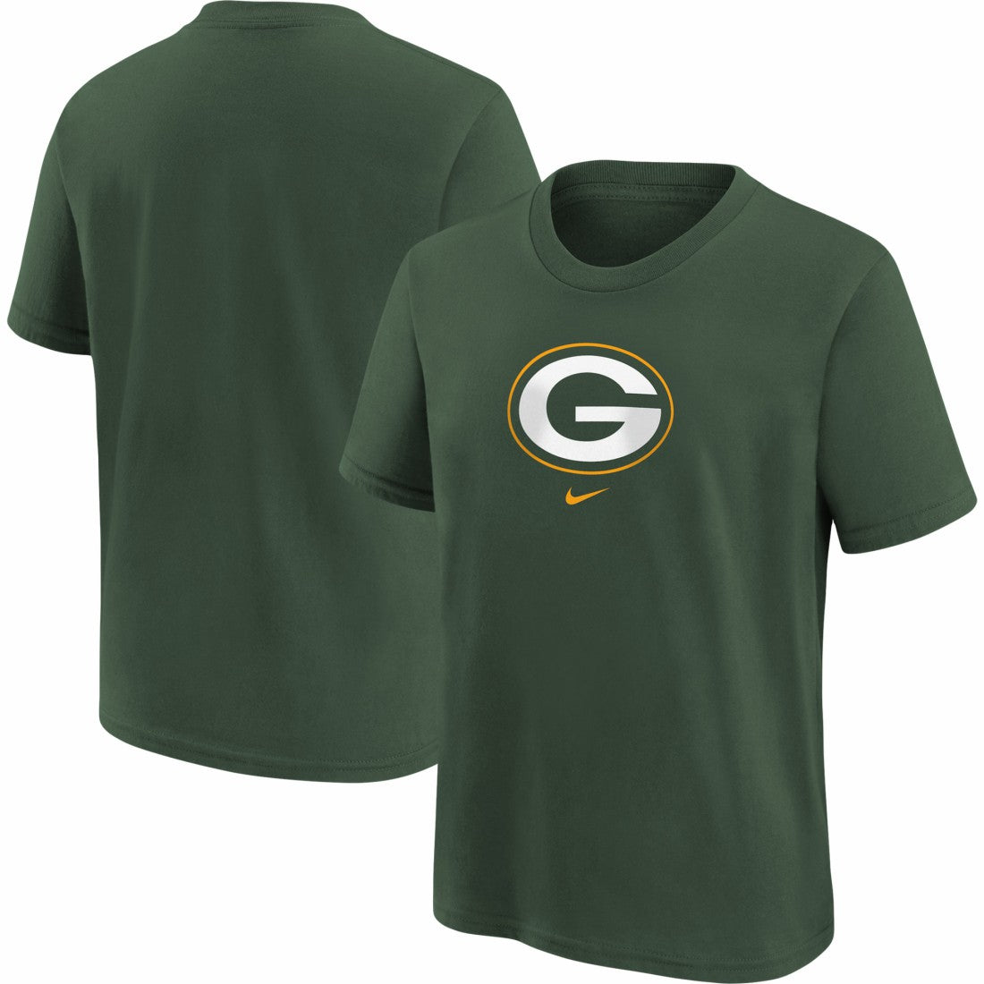 Green Bay Packers Youth Logo T-Shirt - Green | Nike discount