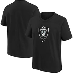 Las Vegas Raiders Youth Logo T-Shirt - Black | Nike cheap