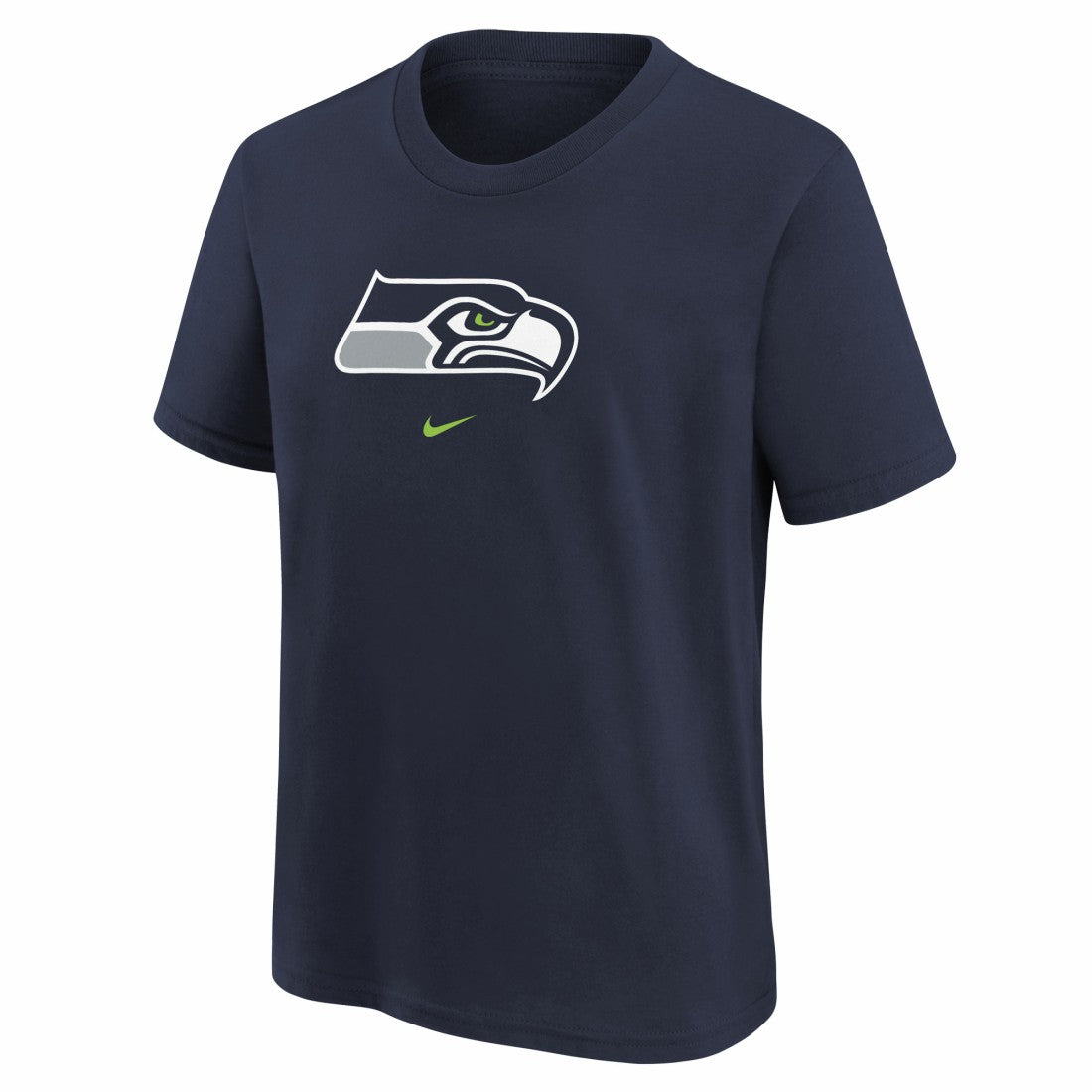 Seattle Seahawks Youth Logo T-Shirt - Navy | Nike discount