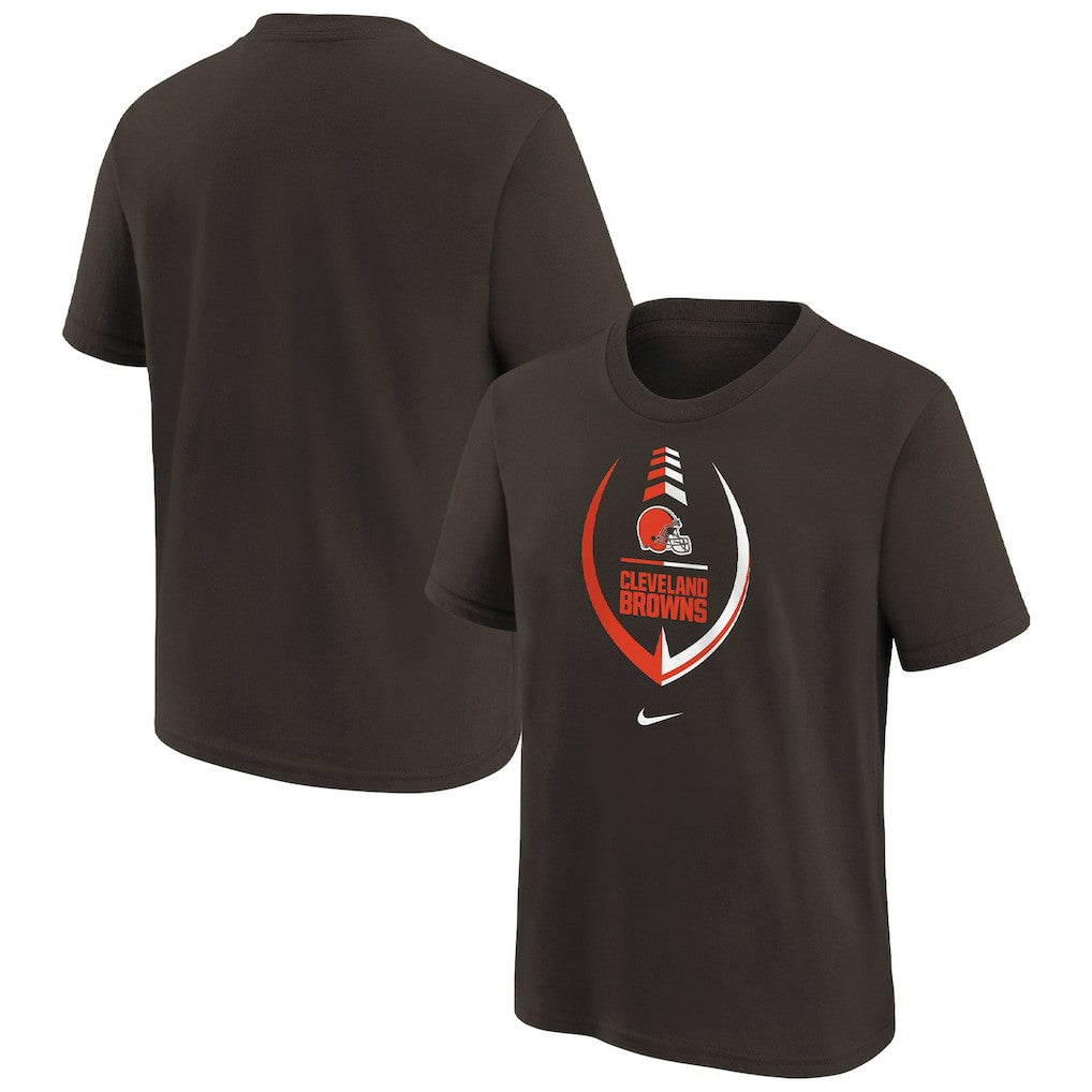 Cleveland Browns Girls Preschool Icon T-Shirt - Brown | Nike discount