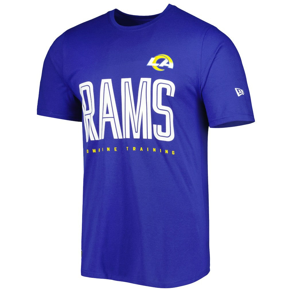 Los Angeles Rams New Era Combine Authentic Training Huddle Up T-Shirt - Royal online