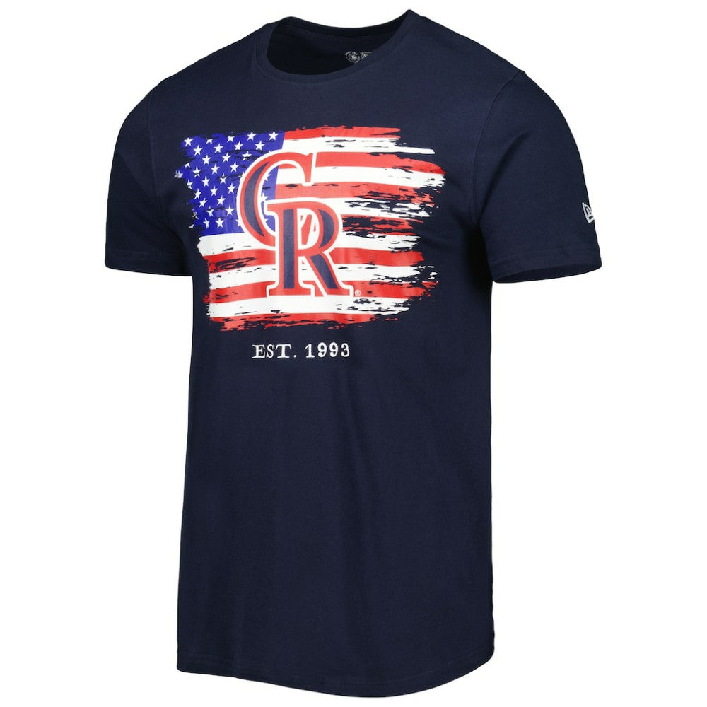 Colorado Rockies 4th of July Jersey T-Shirt - Navy | New Era