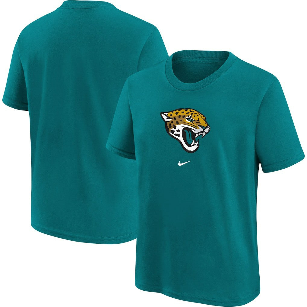 Jacksonville Jaguars Youth Logo T-Shirt - Teal | Nike for sale