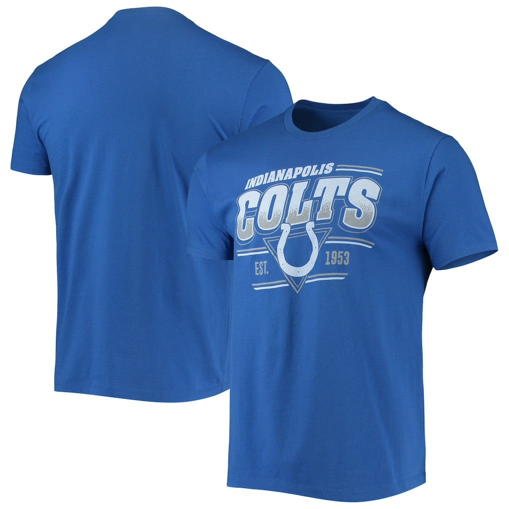 Indianapolis Colts Junk Food Throwback T-Shirt - Royal discount