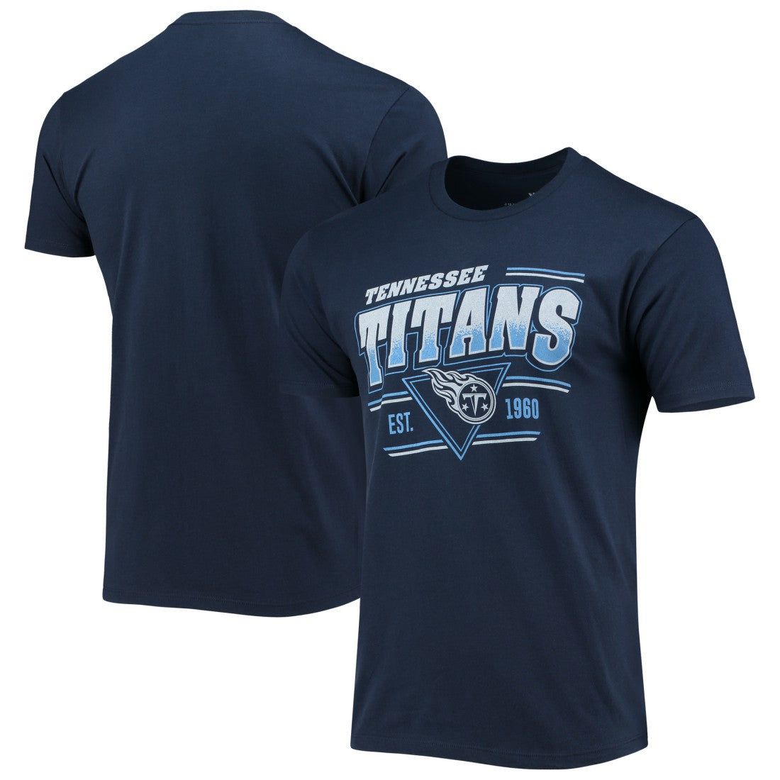 Tennessee Titans Junk Food Throwback T-Shirt - Navy on sale