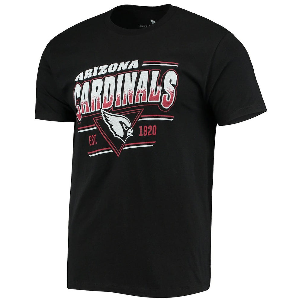 Arizona Cardinals Junk Food Throwback T-Shirt - Black for sale