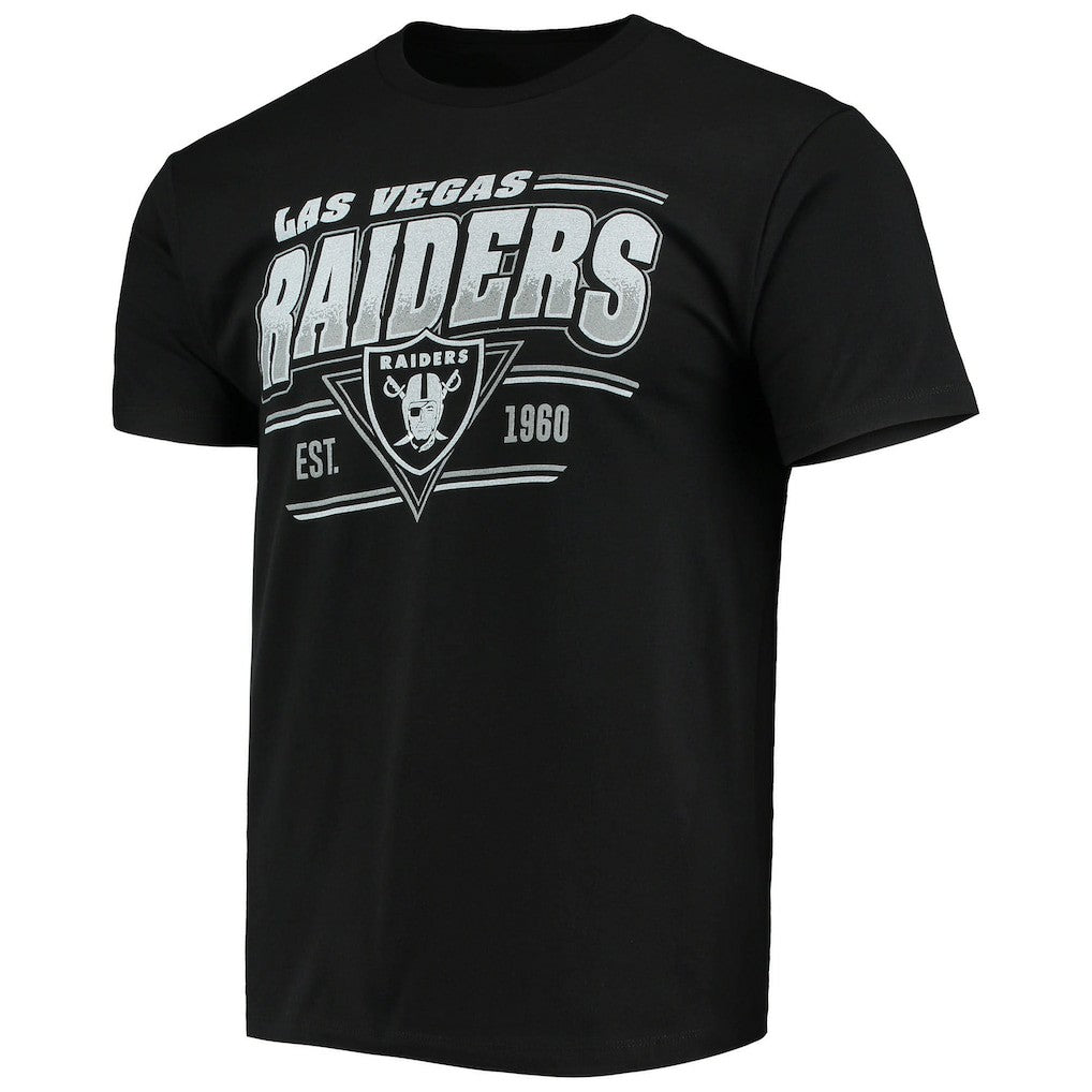 Las Vegas Raiders Junk Food Throwback T-Shirt - Black outlet