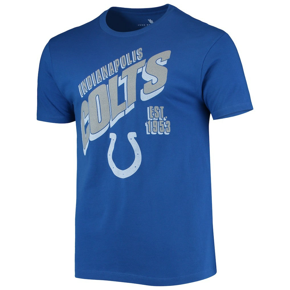 Indianapolis Colts Junk Food Slant T-Shirt - Royal online