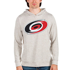 Carolina Hurricanes Antigua Absolute Pullover Hoodie Oatmeal