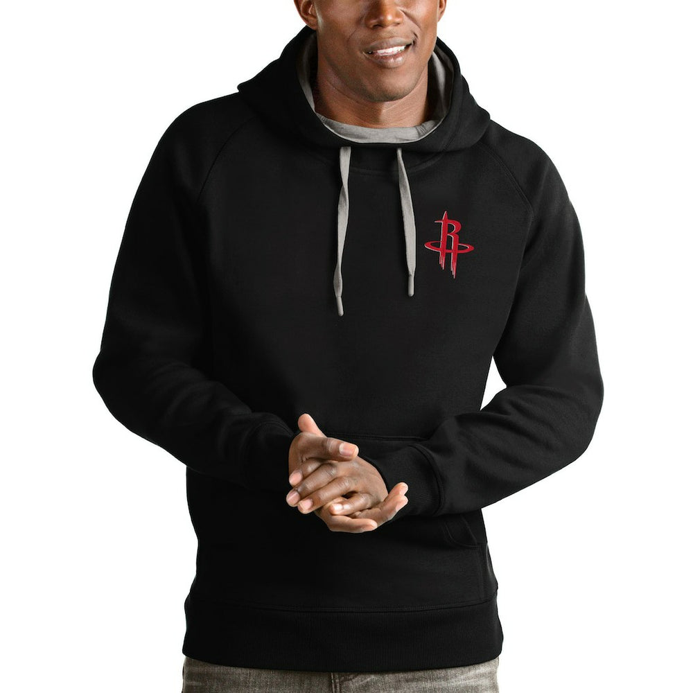 Houston Rockets Antigua Victory Pullover Hoodie sale - Black for sale