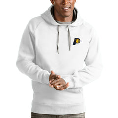 Indiana Pacers Antigua Victory Pullover Hoodie - White on sale