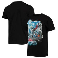 Los Angeles Lakers NBA x McFlyy Identify Artist Series T-Shirt - Black sale