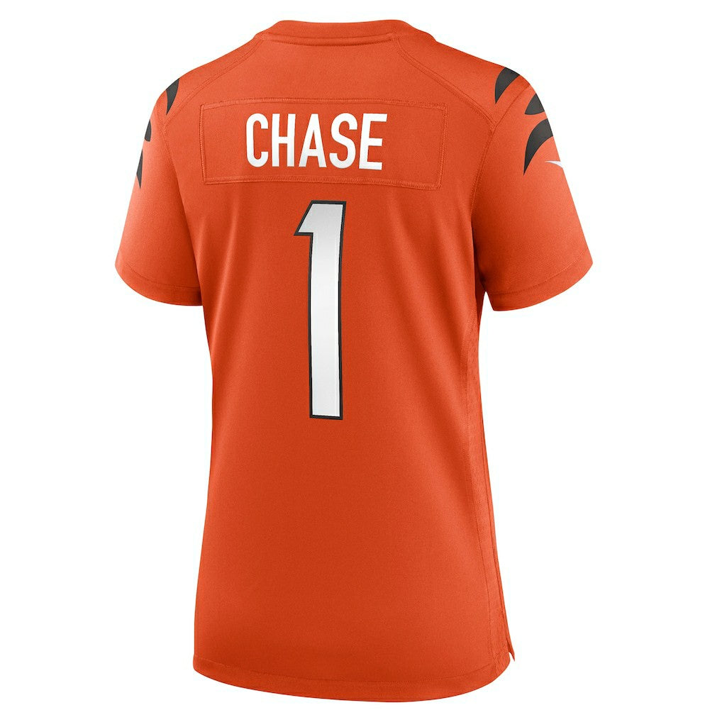 Ja'Marr Chase Cincinnati Bengals Women's Alternate Game Jersey - Orange | Nike discount