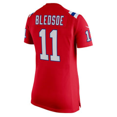 Drew Bledsoe New England Patriots Women's Retired Game Jersey - Red | Nike online