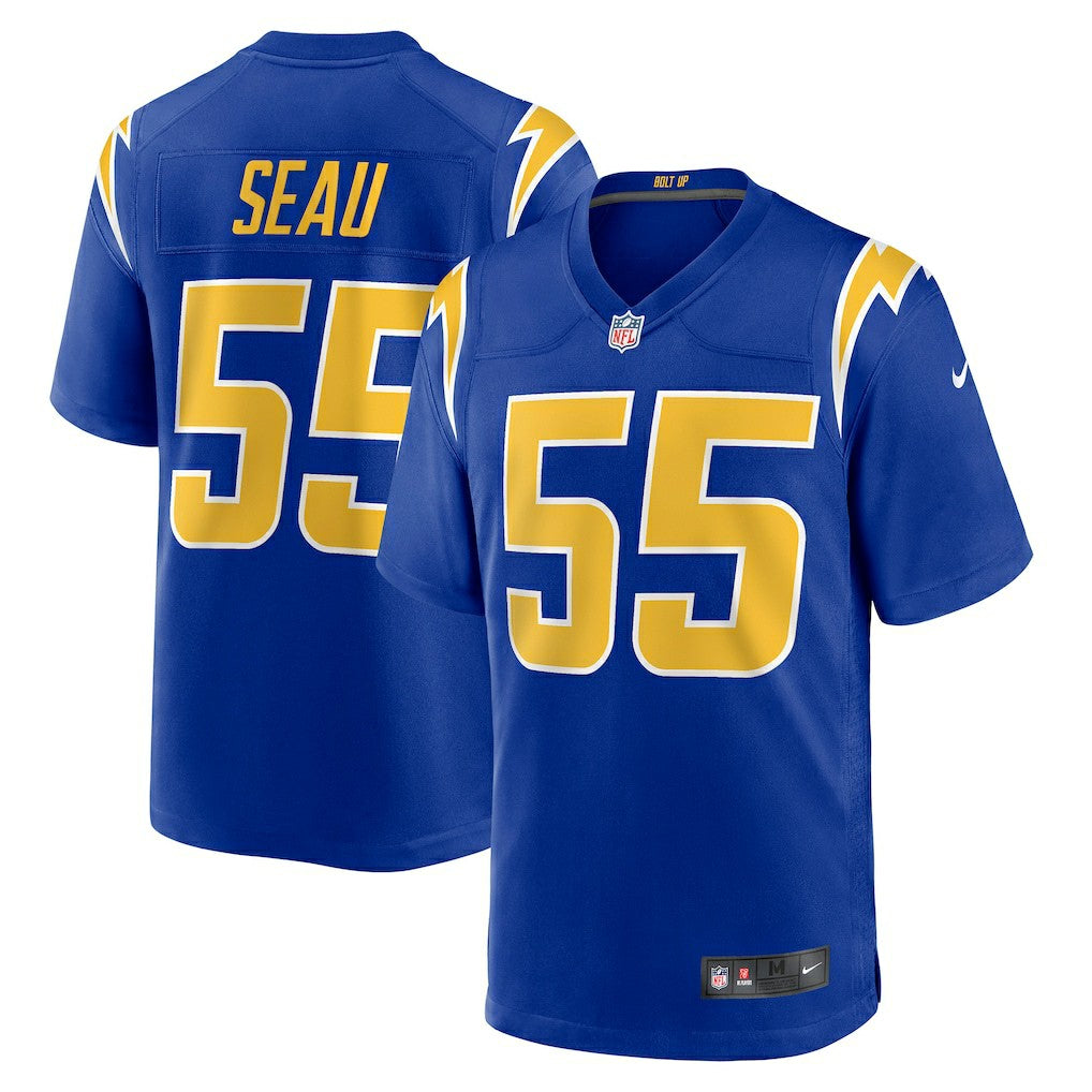 Junior Seau Los Angeles Chargers Retired Player Alternate Game Jersey - Royal | Nike outlet