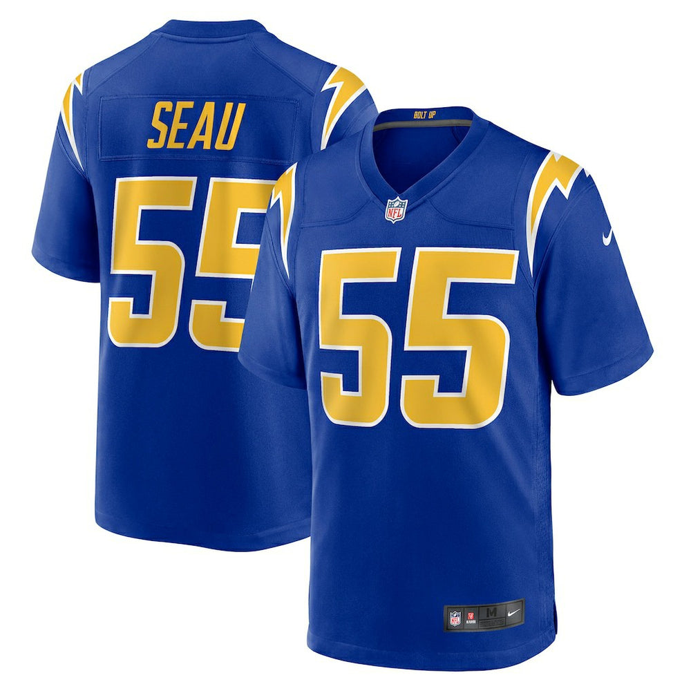 Junior Seau Los Angeles Chargers Retired Player Alternate Game Jersey - Royal | Nike outlet