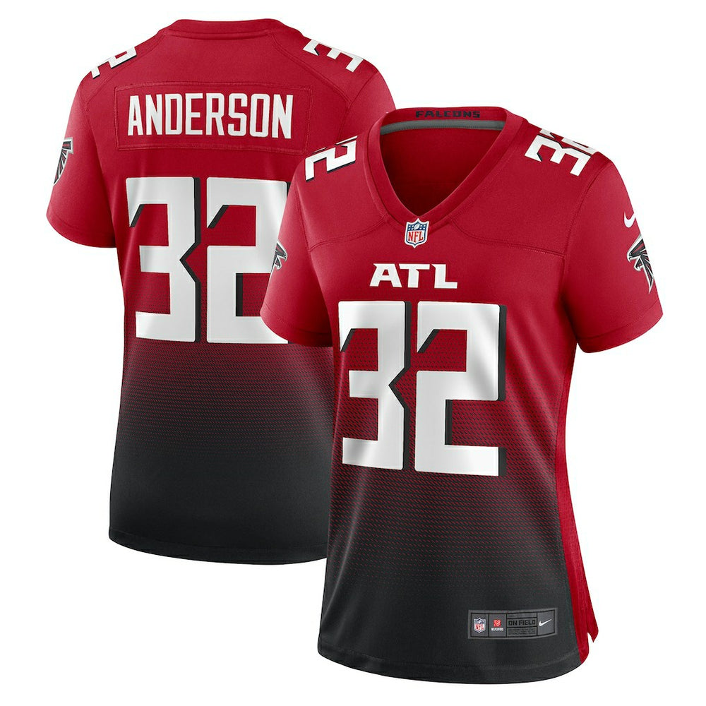 Jamal Anderson Atlanta Falcons Women's Retired Game Jersey - Red | Nike outlet