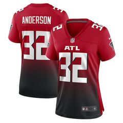 Jamal Anderson Atlanta Falcons Women's Retired Game Jersey - Red | Nike outlet