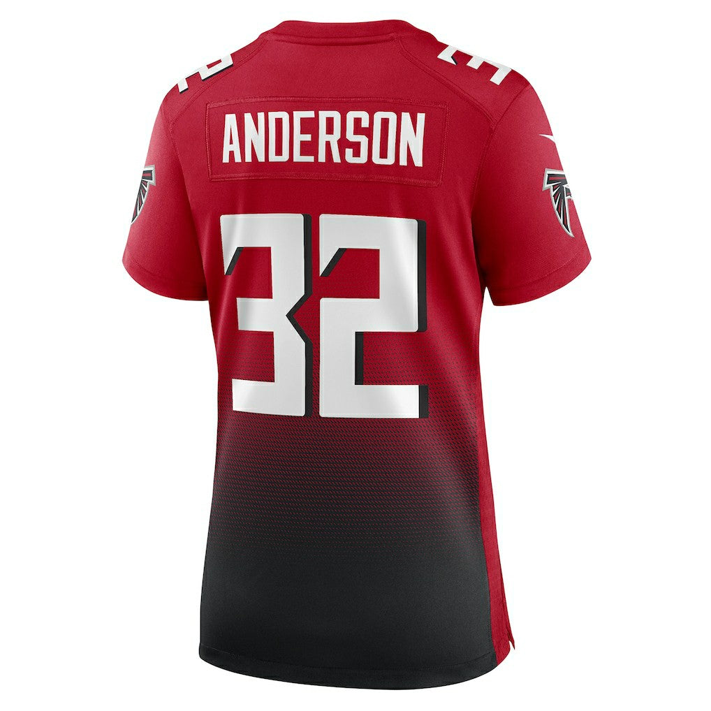 Jamal Anderson Atlanta Falcons Women's Retired Game Jersey - Red | Nike outlet