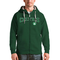 Boston Celtics Antigua Victory Full-Zip Hoodie - Hunter Green shop