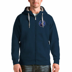 Minnesota Timberwolves Antigua Logo Victory Full-Zip Hoodie - Navy cheap