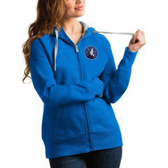 Minnesota Timberwolves Antigua Women's Victory Full-Zip Hoodie - Blue sale