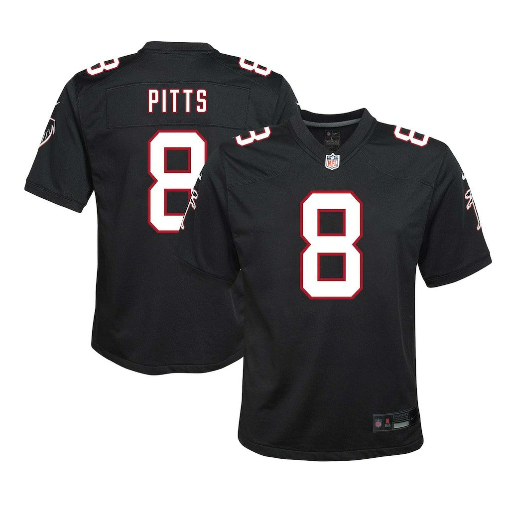 Kyle Pitts Sr. Atlanta Falcons Youth Game Jersey - Black | Nike sale