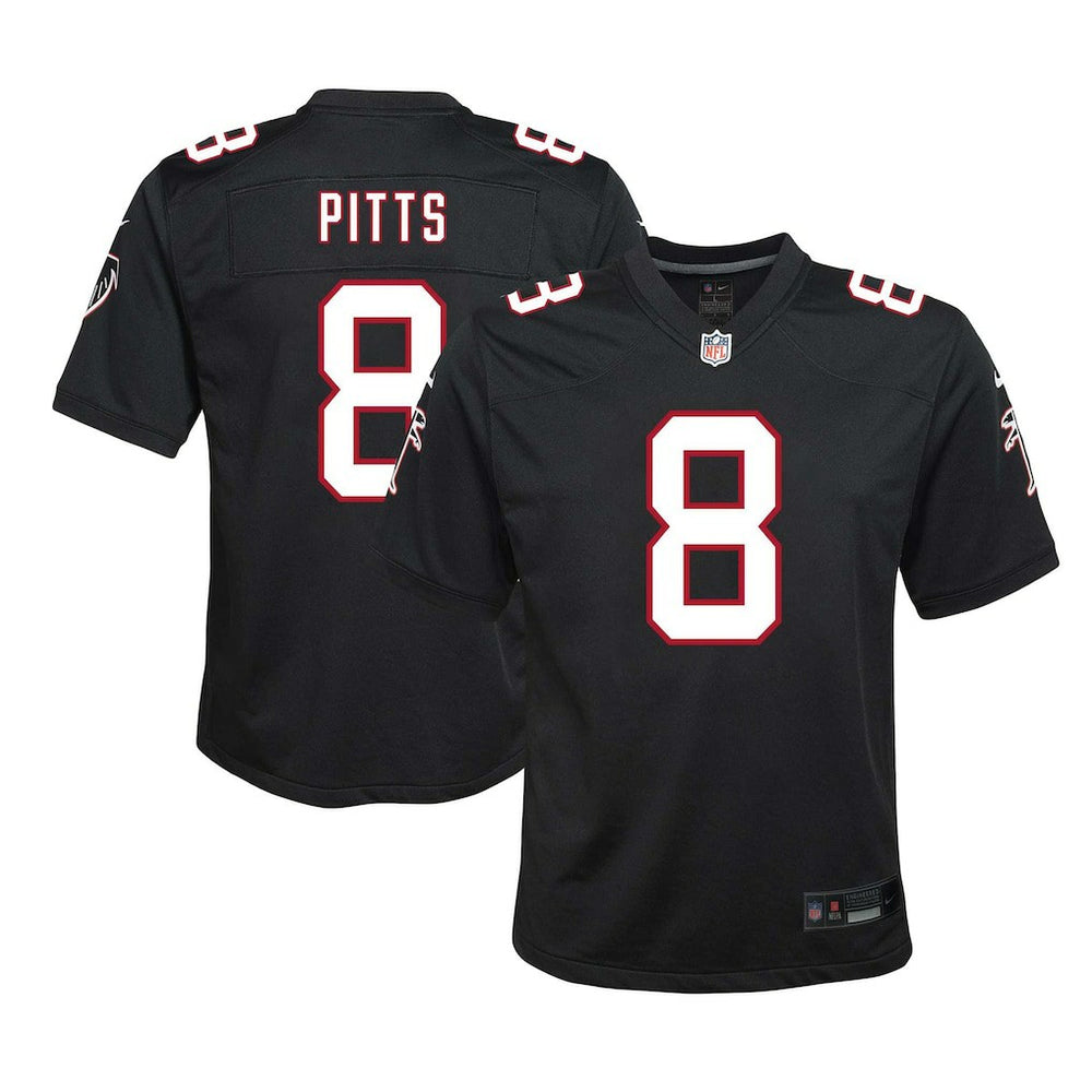 Kyle Pitts Sr. Atlanta Falcons Youth Game Jersey - Black | Nike sale