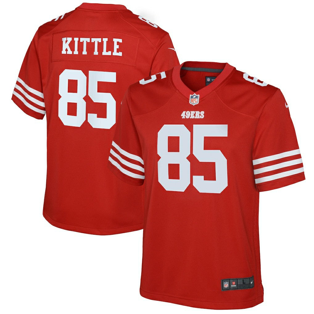 San Francisco 49ers Youth Game Jersey - Scarlet | Nike on sale