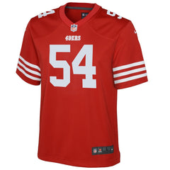 Fred Warner San Francisco 49ers Youth Game Jersey - Scarlet | Nike online