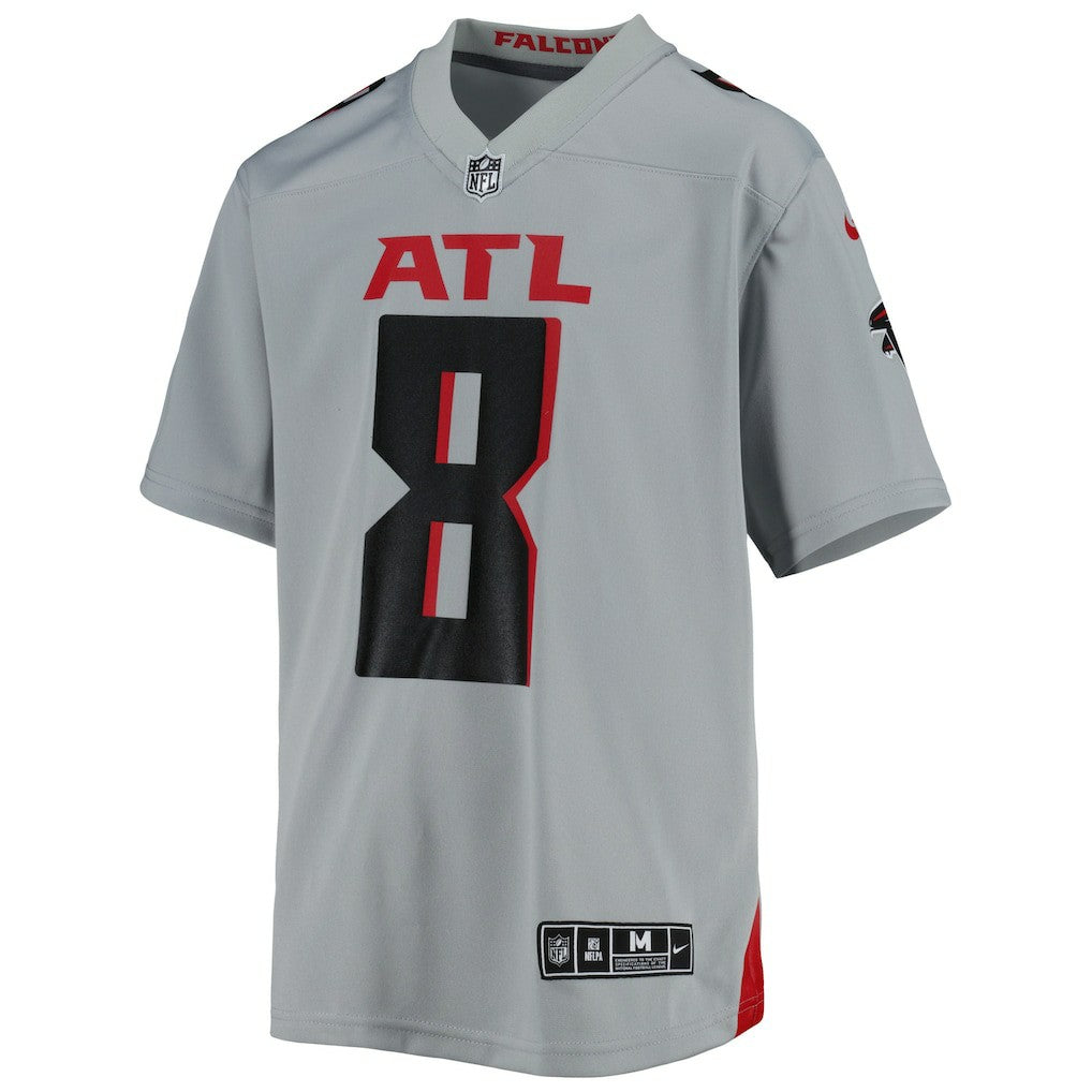 Kyle Pitts Atlanta Falcons Youth Inverted Game Jersey - Gray | Nike online