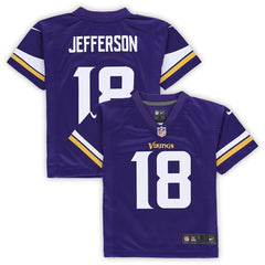 Justin Jefferson Minnesota Vikings Preschool Game Jersey - Purple | Nike discount