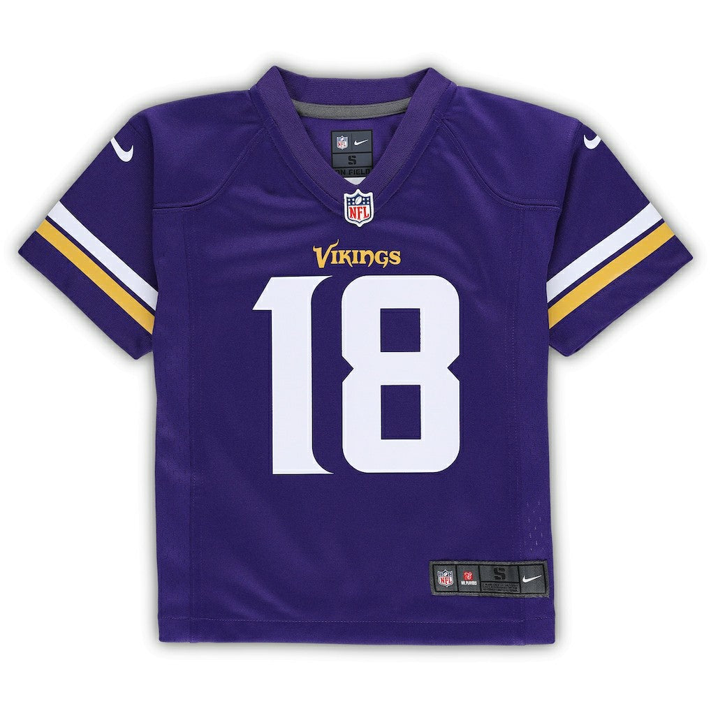 Justin Jefferson Minnesota Vikings Preschool Game Jersey - Purple | Nike discount