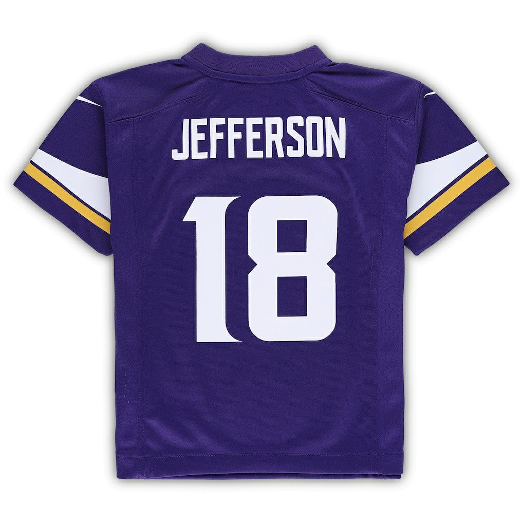 Justin Jefferson Minnesota Vikings Preschool Game Jersey - Purple | Nike discount