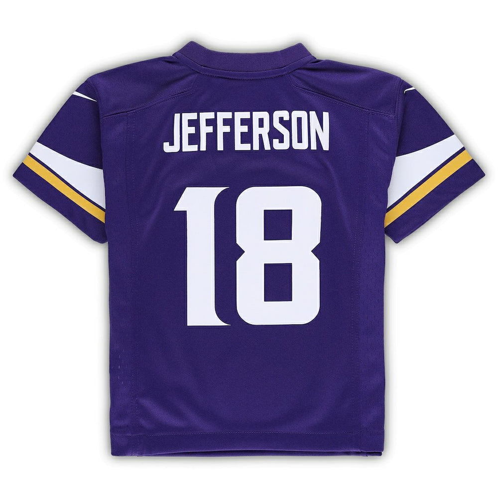 Justin Jefferson Minnesota Vikings Preschool Game Jersey - Purple | Nike discount