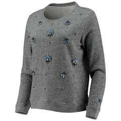 Dallas Cowboys Women's Amal Pullover Sweater - Gray discount