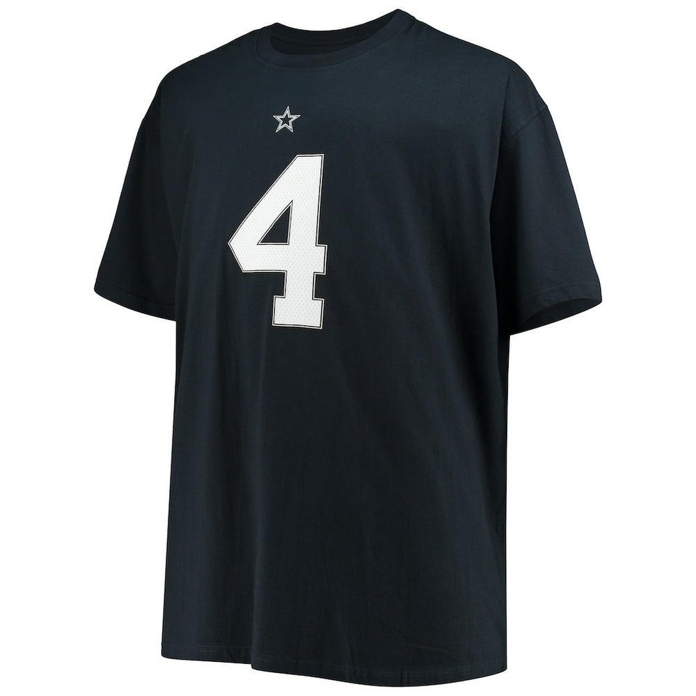 Dak Prescott Dallas Cowboys Big & Tall Player Name & Number T-Shirt - Navy sale