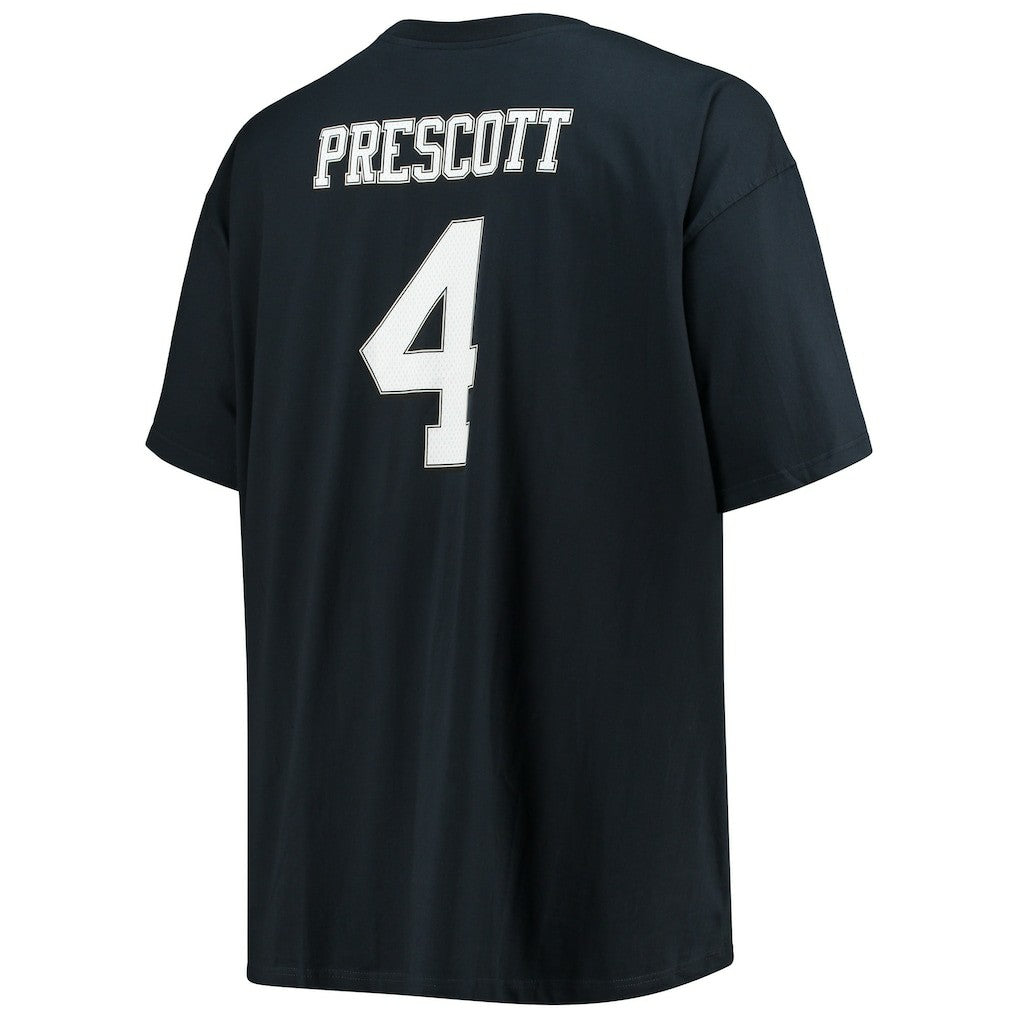 Dak Prescott Dallas Cowboys Big & Tall Player Name & Number T-Shirt - Navy sale