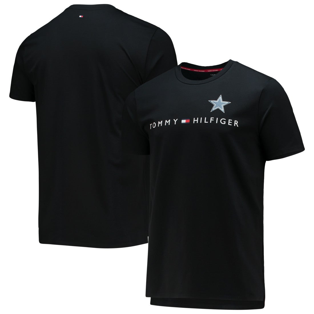 Dallas Cowboys Tommy Hilfiger Graphic T-Shirt - Black on sale